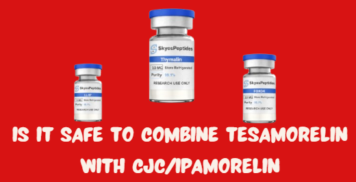 Is it safe to combine Tesamorelin with CJC/Ipamorelin